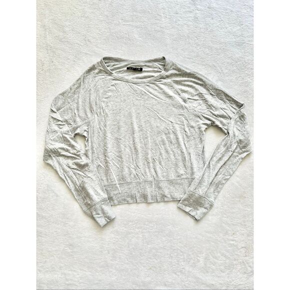 Rag’n’Bone light gray Raglan long sleeve top size M - Picture 3 of 8
